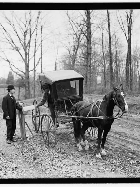 Postal Delivery 1800s