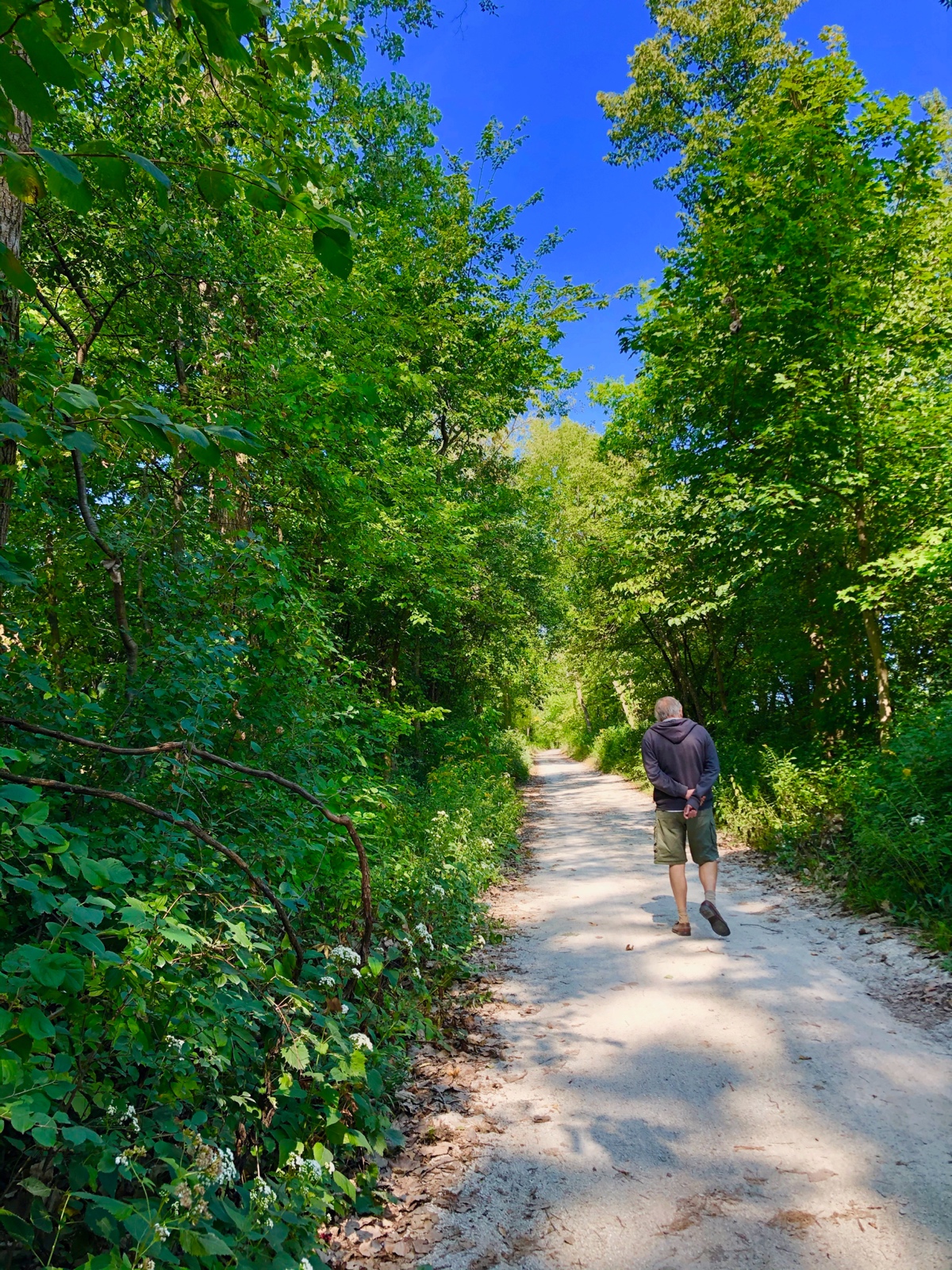 Walking the trail