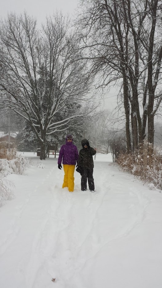 Snowy Trail Day