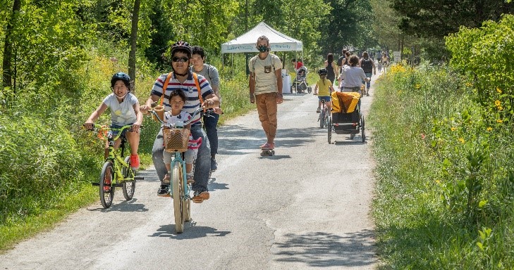 Bicyclists-Walkers