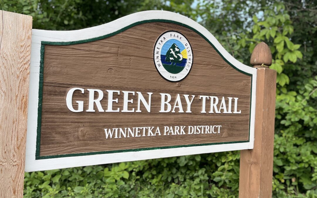 Green Bay trail sign